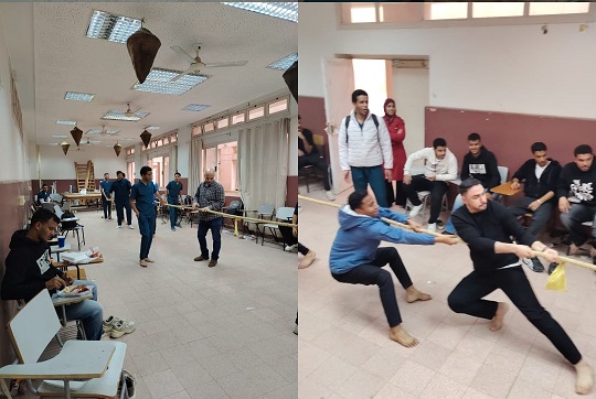 *اللجنة الرياضية بكلية التمريض جامعه حلوان تنظّم سلسلة مسابقات مميزة لطلاب الكلية*